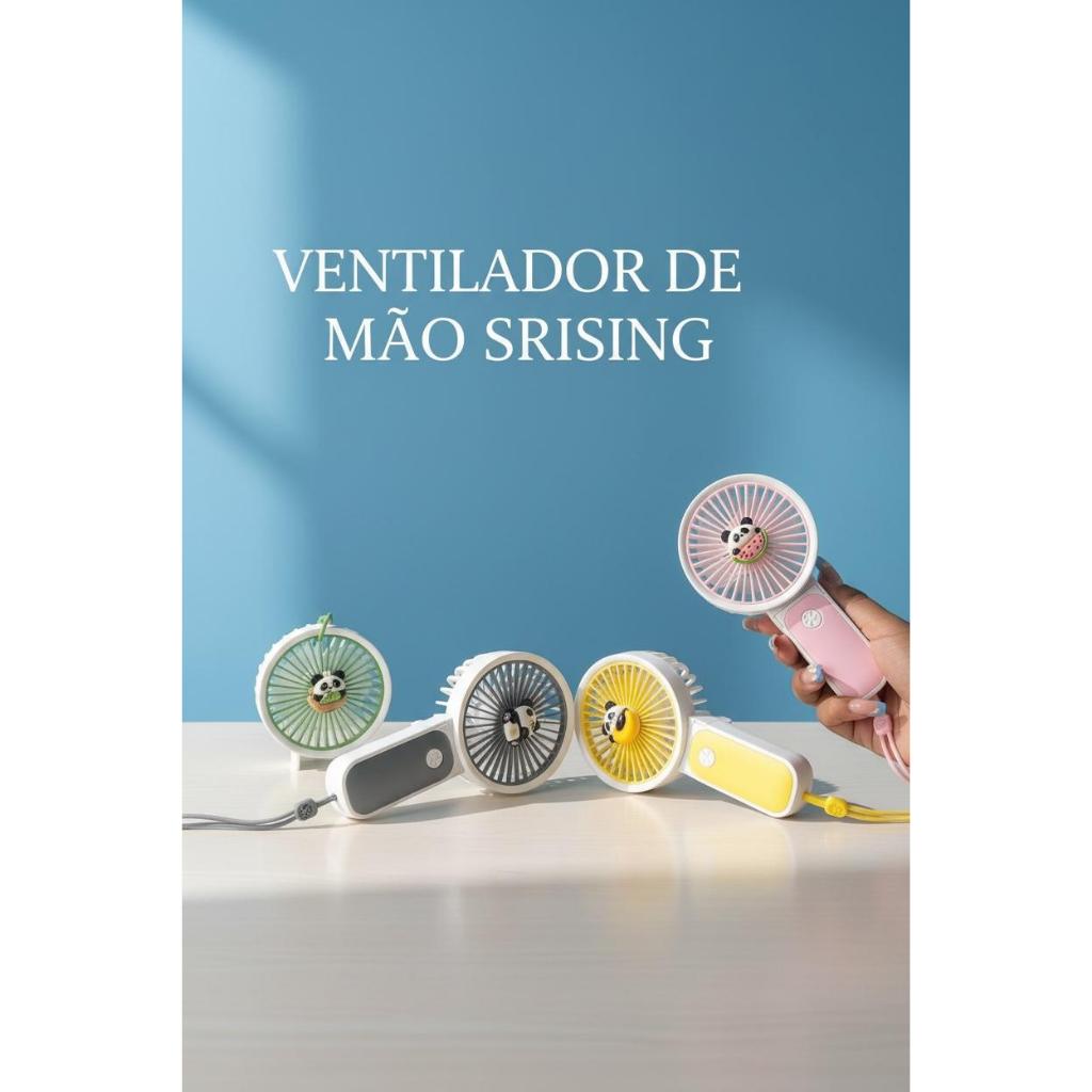 ventilador USB portátil de moda ABS novo em folha, acabamento requintado ls-8134