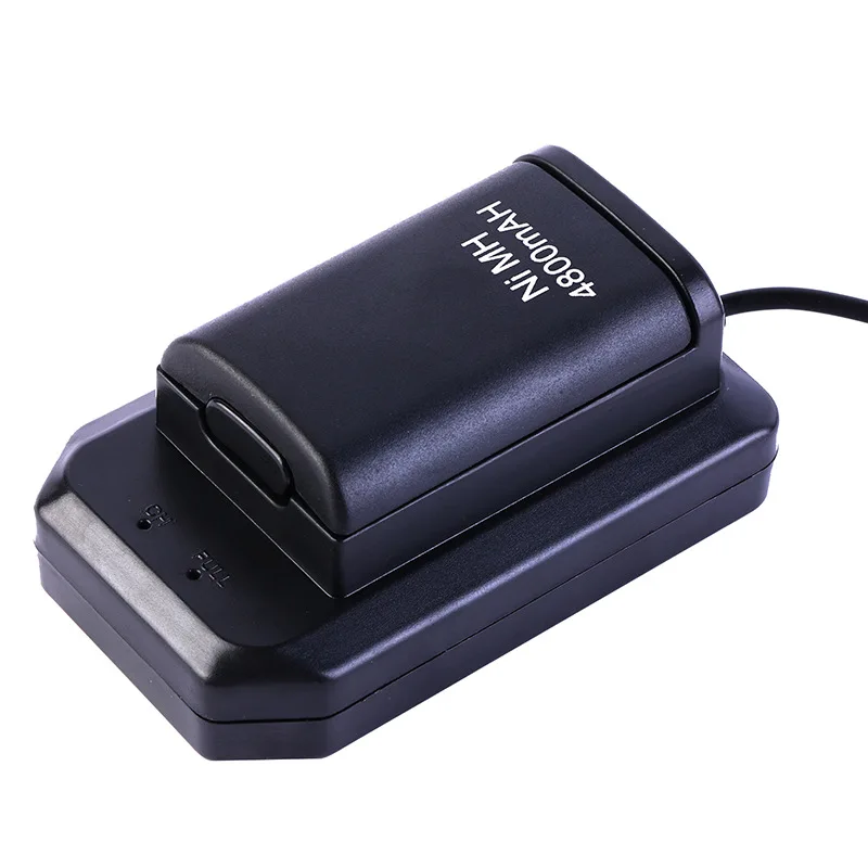4800mah Ni-MH Rechargeable Battery Pack with USB Charger Dock Station for xbox360 XBOX 360 Wireless Gamepad Controller Batteries