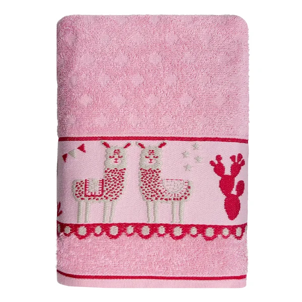 Toalha de Banho Infantil Puppy Jacquard Algodão Premium 380g/m² 70cm x 1,25m Menino Menina Criança