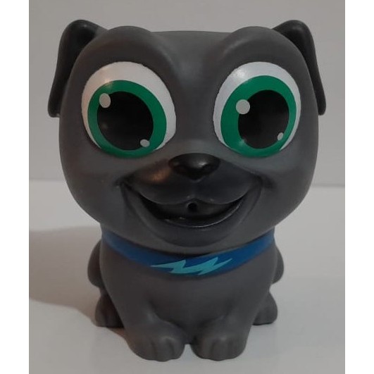 Boneco Emborrachado do Personagem Bingo - Puppy Dog Pals - Disney