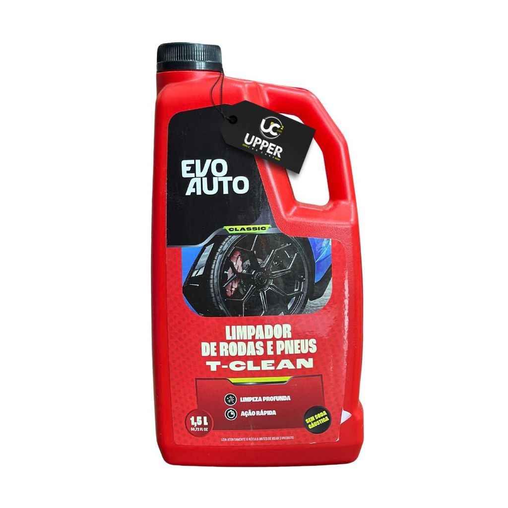 T-CLEAN LIMPADOR DE PNEUS E BORRACHA 1,5 L - EVO AUTO