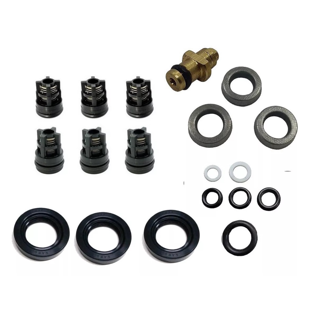 Kit Reparo Da Bomba Jacto Clean J6800/7000 + Bico Da Lança