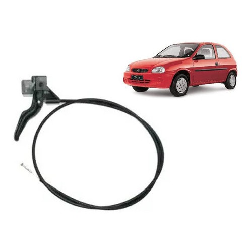 Cabo de abir puxador capô Corsa classic 94 95 96 97 98 99 2000 2001 2002 2003 2004 2005 2006 2007 2008 2009 2010 2011 COM ALAVANCA PUXADOR