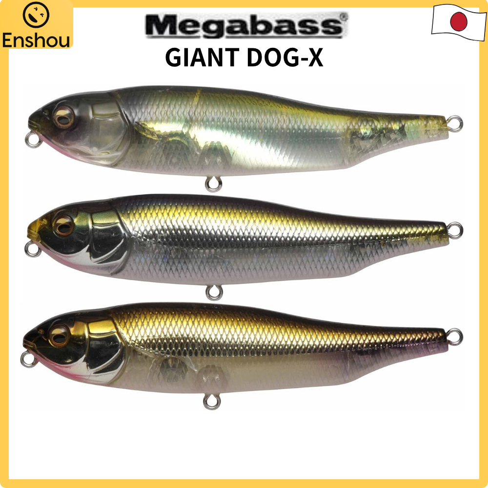 [Direto do Japão] Isca Megabass Giant Dog-X Walking Dog Tucunaré Topwater 100% Original Lacrado NovoMegabass Lure