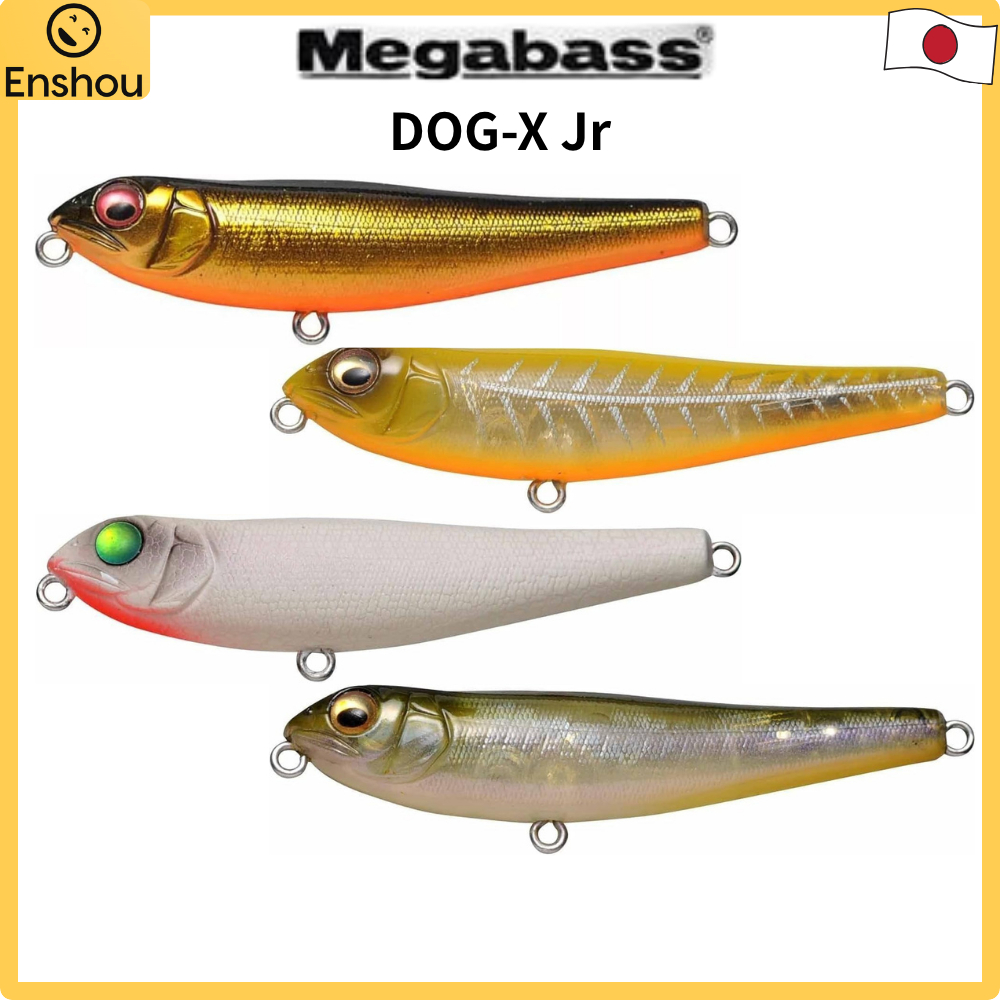 [Direto do Japão] Isca Megabass Dog-X Jr Coayu 7,1cm 5, Walking Dog Tucunaré 100% Original Lacrado NovoMegabass Lure