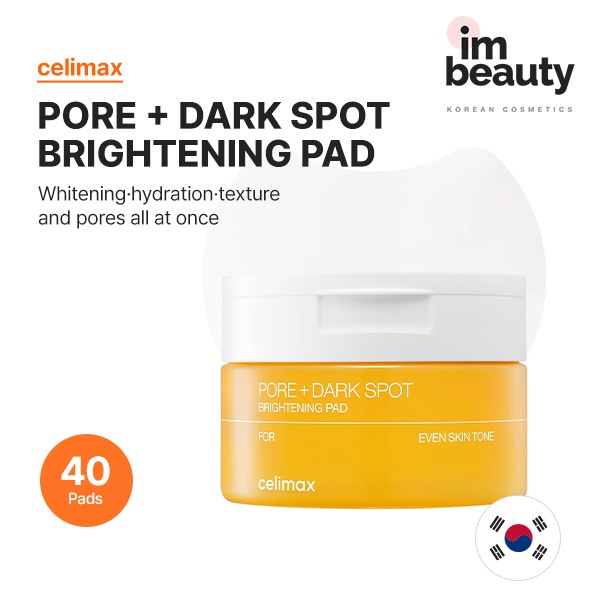 [Celimax] Pore + Brightening Pad 40Pads (Estoque Pronto)