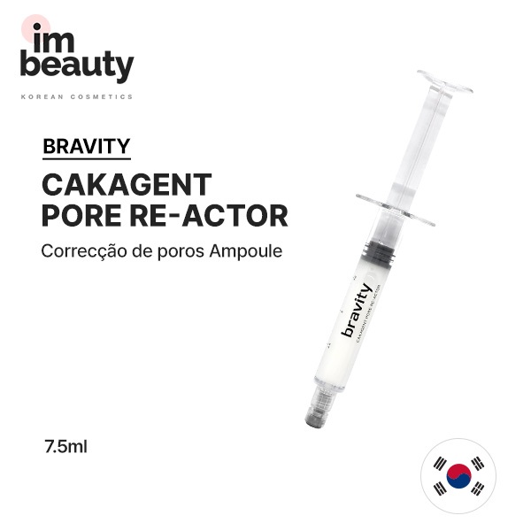 [BRAVITY Oficial] Re-Ator Cakagent Pore 7.5ml (Estoque Pronto)