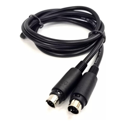3x Cabos Mini Din Extensao (macho/femea) 6 Pinos 3metros