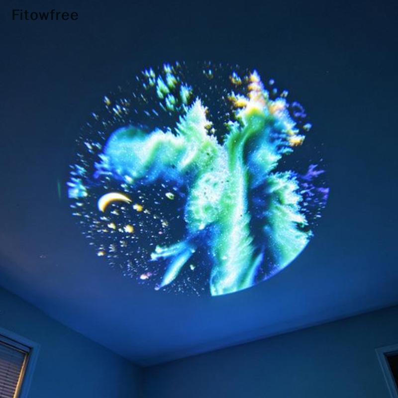 FITOW Galaxy Projetor Multi Planet Patterns Alimentado Por USB Flexível Ne Star Lâmpada Para Quarto Sleep Aid FE