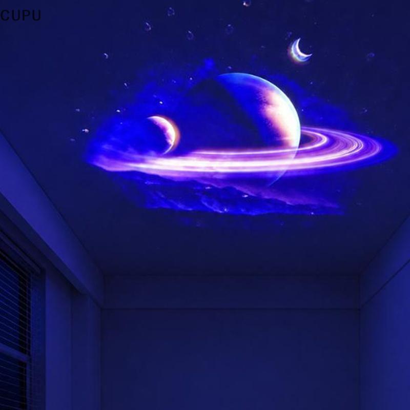 cu Projetor Galaxy Alimentado Por USB Clear Multi Planet Patterns Flexível Ne Lâmpada LED Para Quarto Presente De Aniver
