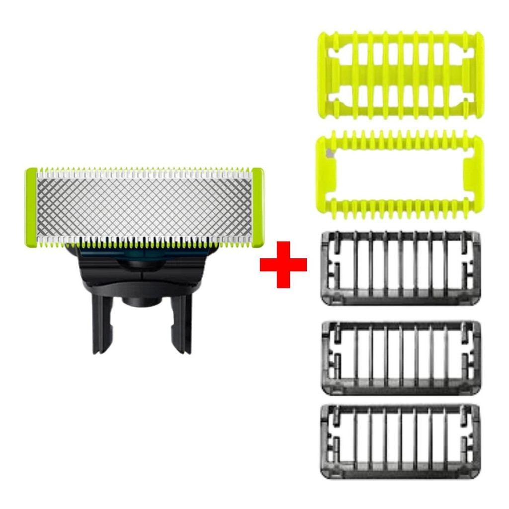 Lamina Refil + 01 Pente P/ Barbeador Oneblade Philips