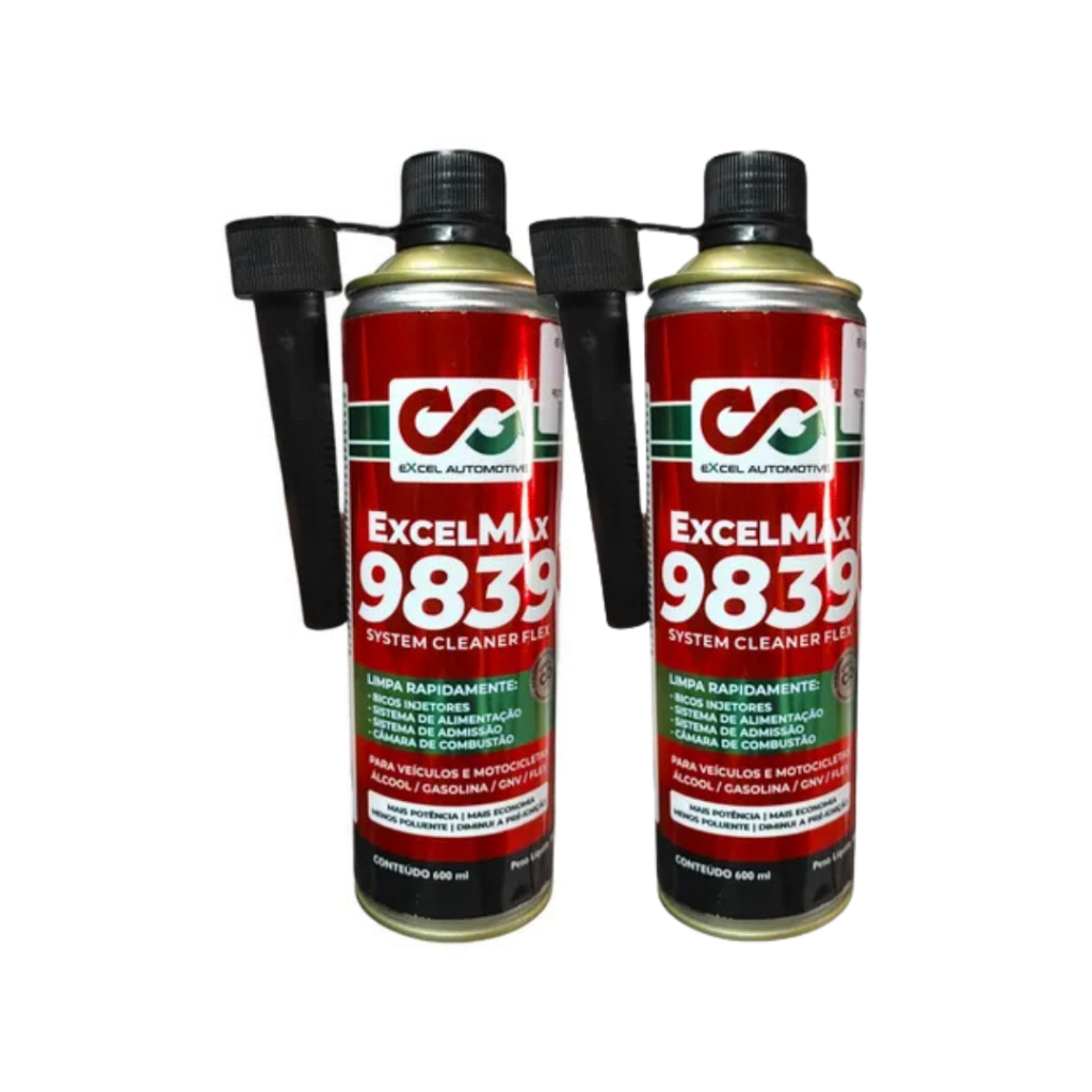 Descarbonizante Excel Max System Cleaner 9839 Flex 02 Unidades