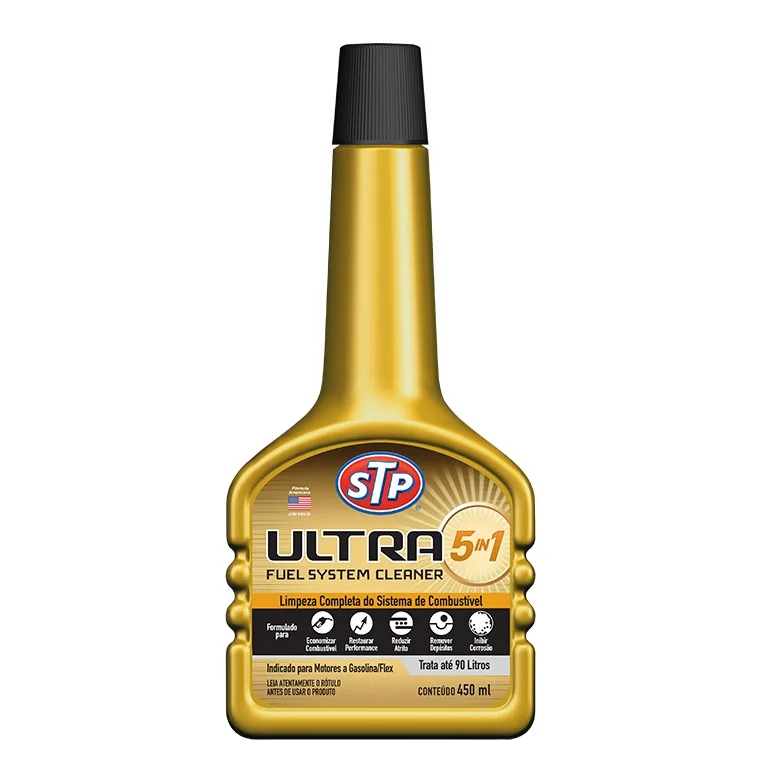 Aditivo Limpeza Completa Sistema Combustivel Mais Economia 5 EM 1 ULTRA FUEL SYSTEM CLEANER STP