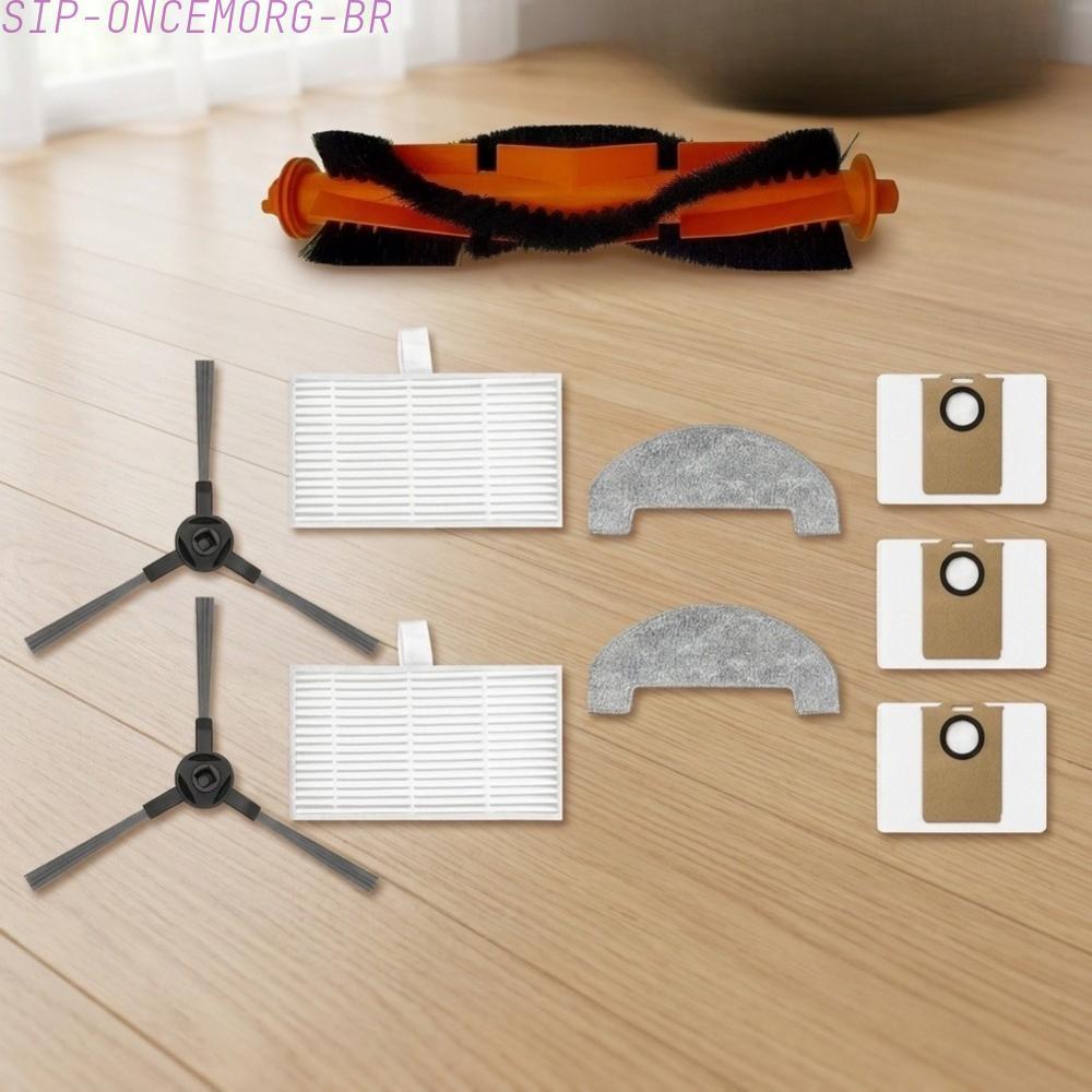 【ONCEMORG】Robot Vacuum Accessory Kit Deep Cleaning Main Brush Fine Dust Filtration