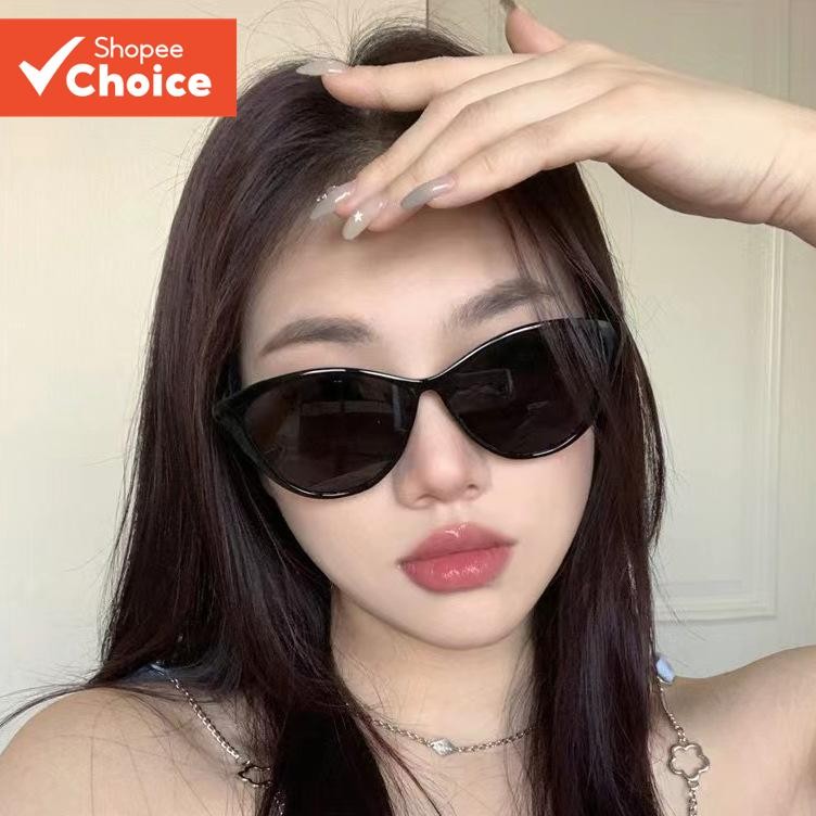 Óculos De Sol Mona Triangle Cat Eye UV400 Acessórios Da Moda Coreana Para Mulheres