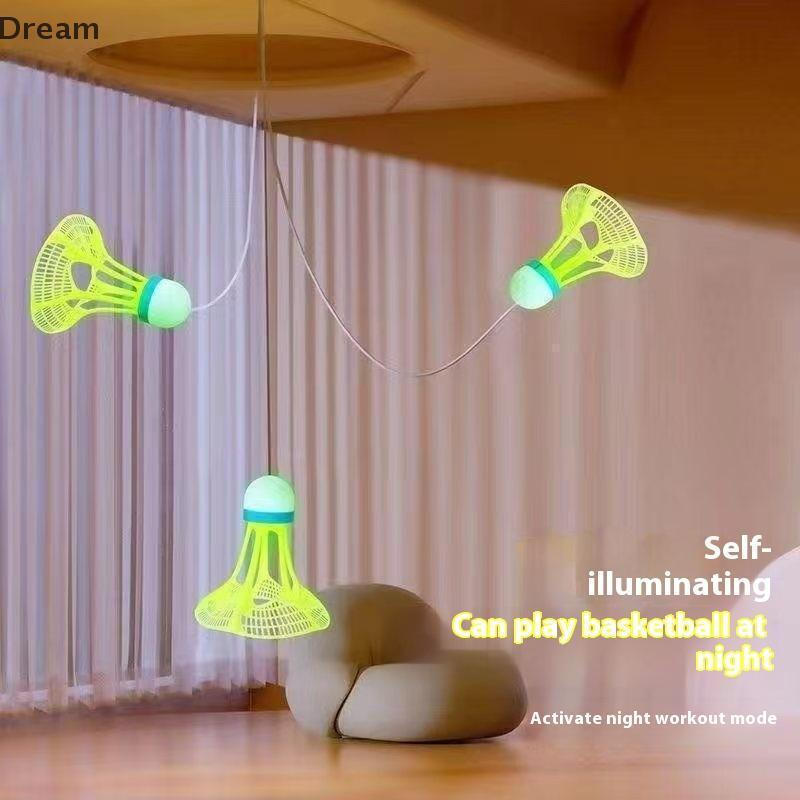 < Dream > Tênis De Badminton Estiramento Profissional Máquina Robô Raquete Treinamento Esporte Auto-Estudo Prática Acess