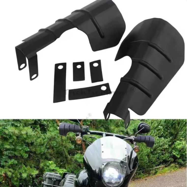 Protetor de mãos e para-brisas para modificação de motocicletas Harley 883, Dyna, Penta, Jinji, Qianjiang Flash 300QJ500