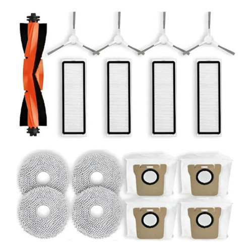 Kit Acessorios Robot Vacuum Para Xiaomi X10 + X20 + X20 Plus