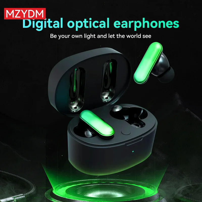 MZYDM TWS True Wireless Earbuds GLA001 Bluetooth Earphones ANC Noise Cancelling Sports Headphones Gaming Headset With Mic