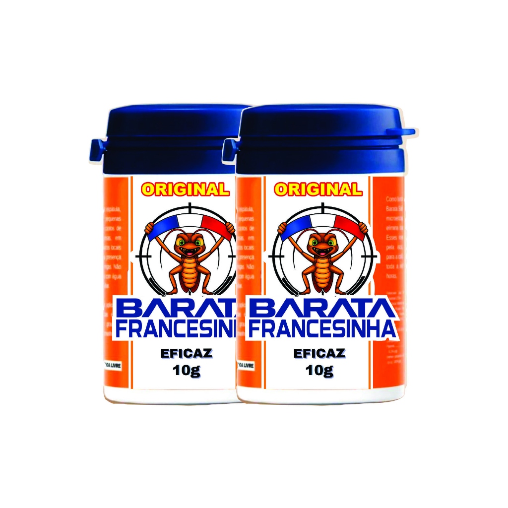 2-Barata Francesinha Inseticida Mata Barata 10g Pó Rosa Original-uso doméstico-casa-cozinha-apartamento