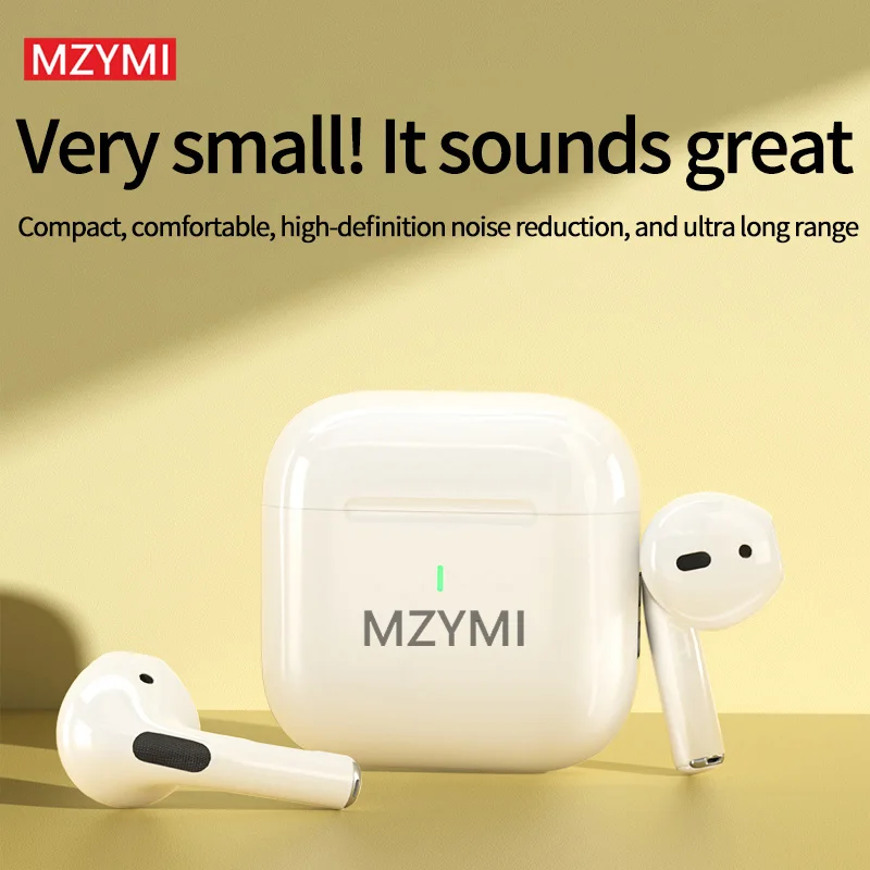MZYMI AP05 TWS In Ear Wireless Bluetooth Earphones Bluetooth 5.3 IPX5 Waterproof Sports Earphones Gaming Headset For Phones