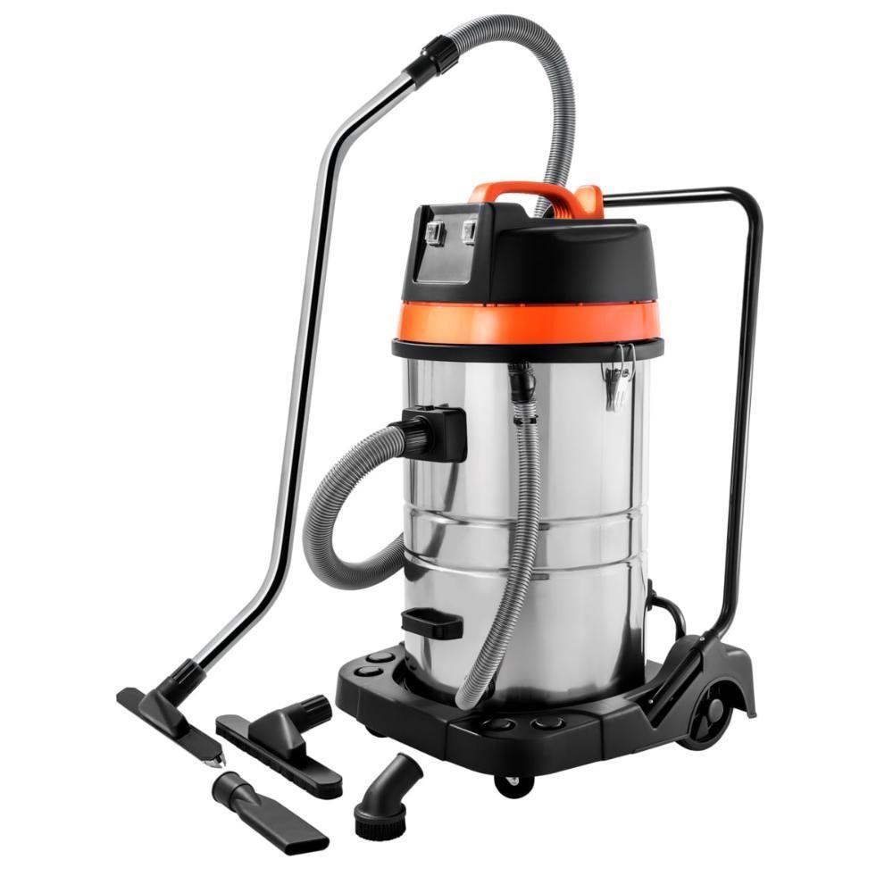 Aspirador de Pó Portátil Tramontina 44983010 2400W 80L com Filtro HEPA Prata 110V