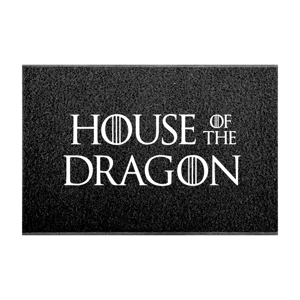 Tapete capacho Game of thrones house of the dragon geek filmes cada do dragão