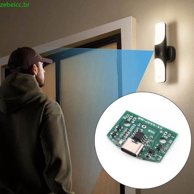 zebeicc LED Touch Desk Lamp Module Placa Circuito Lâmpada Carregamento Tipo C E Escurecimento Contínuo Para Us