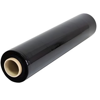 Kit 4 Bobinas Filme Stretch Preto 800m – Alta Resistência e Fixação Embalagens Seguras e Protegidas