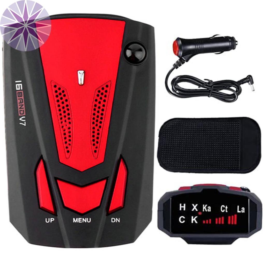 Detector De Radar Max 800m Velocidade De Longo Alcance Com Prompt De Voz Modos De Cidade/Estrada SHOPCYC6239