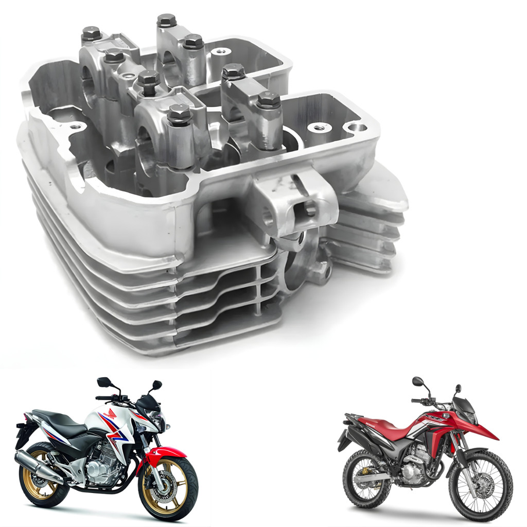 Cabeçote Original Honda Cb 300 Xre 300 2009 a 2018 Vela Fina Qualidade e Durabilidade
