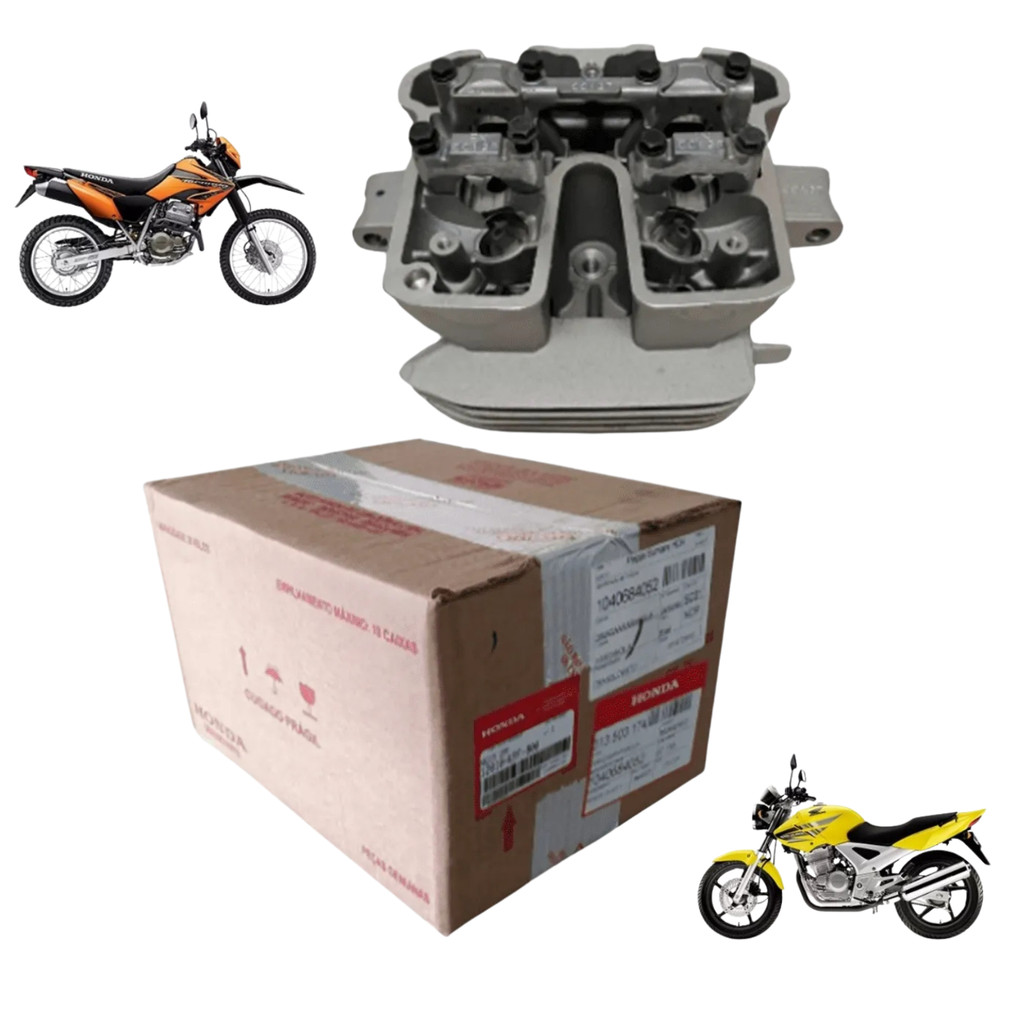 Cabeçote Honda CBX 250 Twister Original 12010KPF900 Qualidade e Durabilidade