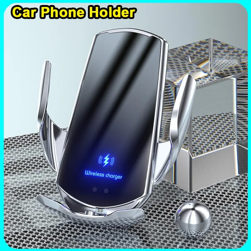 15W Car Magnetic Wireless Fast Charger Stand Car Phone Holder Smartphone Mobile Support In Car Bracket for iPhone Samsung Xiaomi