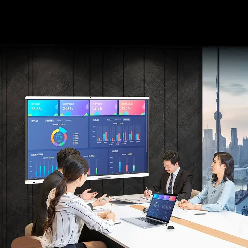 4K Wireless Screen Projector HDmi High Definition Transmission Computer Conference Projector for Business Travel Portable