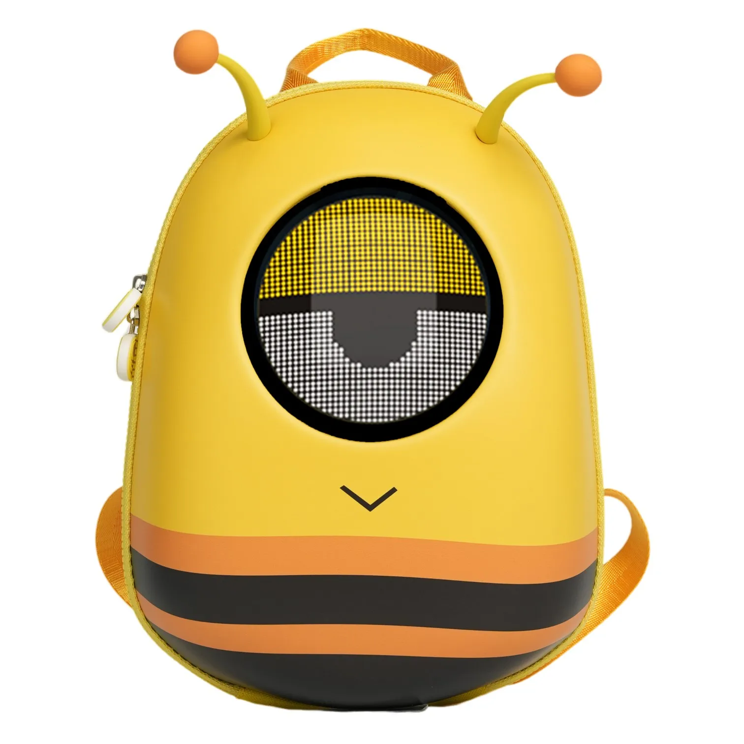 LOY C3-2 LED Screen Cute Baby Kindergarten Schoolbag Bluetooth Connection App Control Display Ant Backpack Children Travel Bag