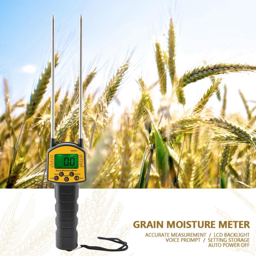 ERYUE SMART SENSOR AR991 Testador Digital LCD Backlight Display Para Trigo , Milho , Arroz , Agricultores Adequados E Ag