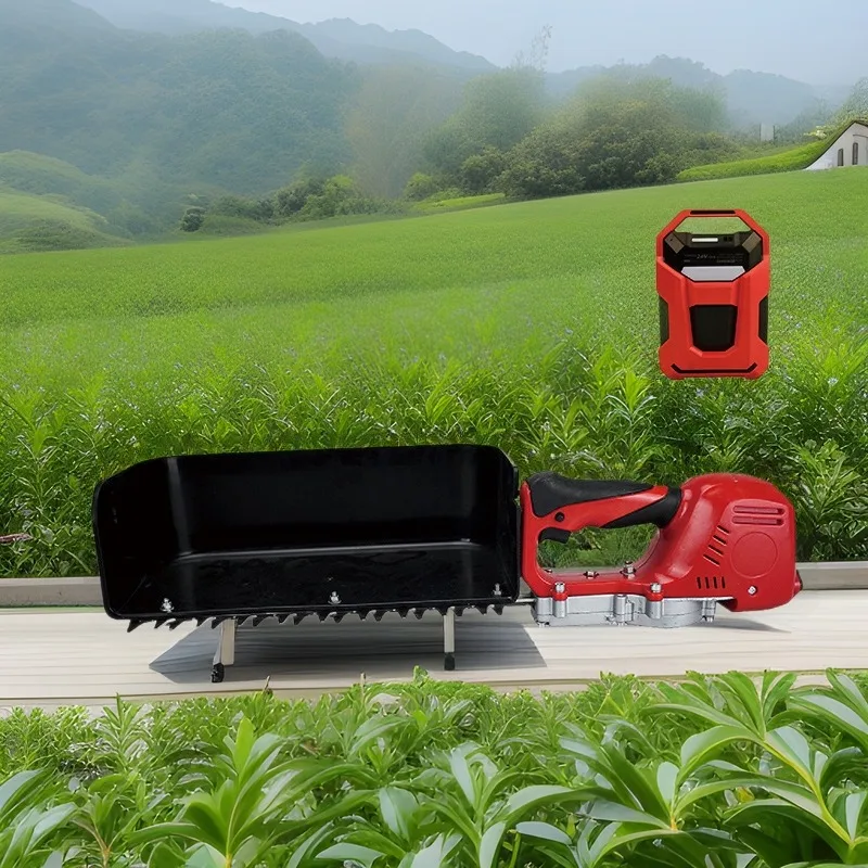 Lithium Battery Backpack Tea Picker Outdoor Rechargeable Hedge Cutter Tea Cutter Small Single Household Wireless Tea Picker
