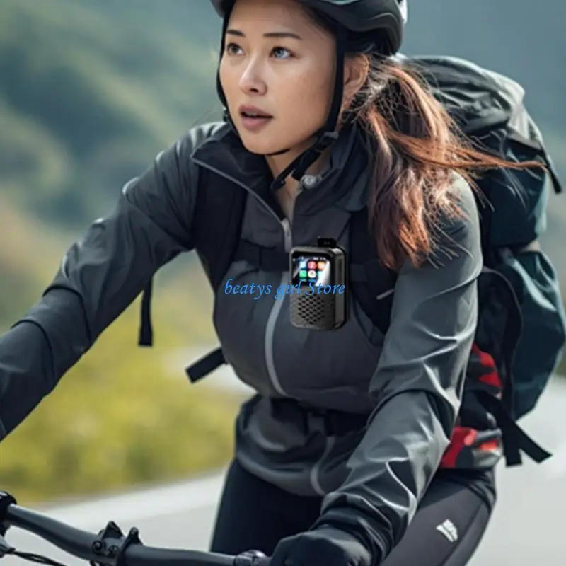 C7AB Wireless Speaker With Mount TF Card Support For Bikes Backpacks