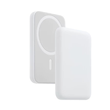 Power Bank Portátil Sem Fio Com Indução Magnética E Fixação Firme Sem Interferência Em Cartões