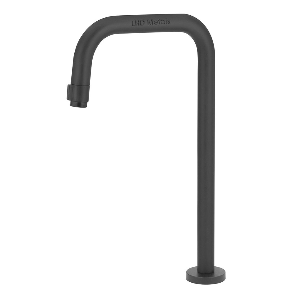 Torneira Banheiro/Lav. Pratica Clean Preto Black Alta Metal