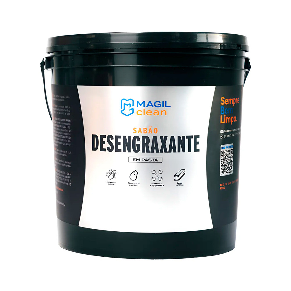 Sabão Desegraxante em pasta 2.5Kg Magil Clean