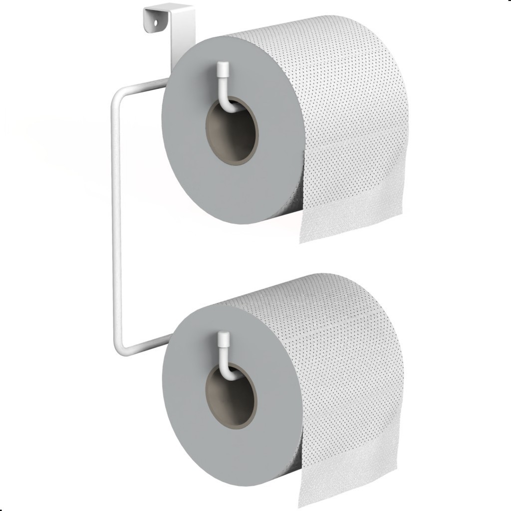 Porta Papel Higiênico Caixa Acoplada Suporte Branco ARM