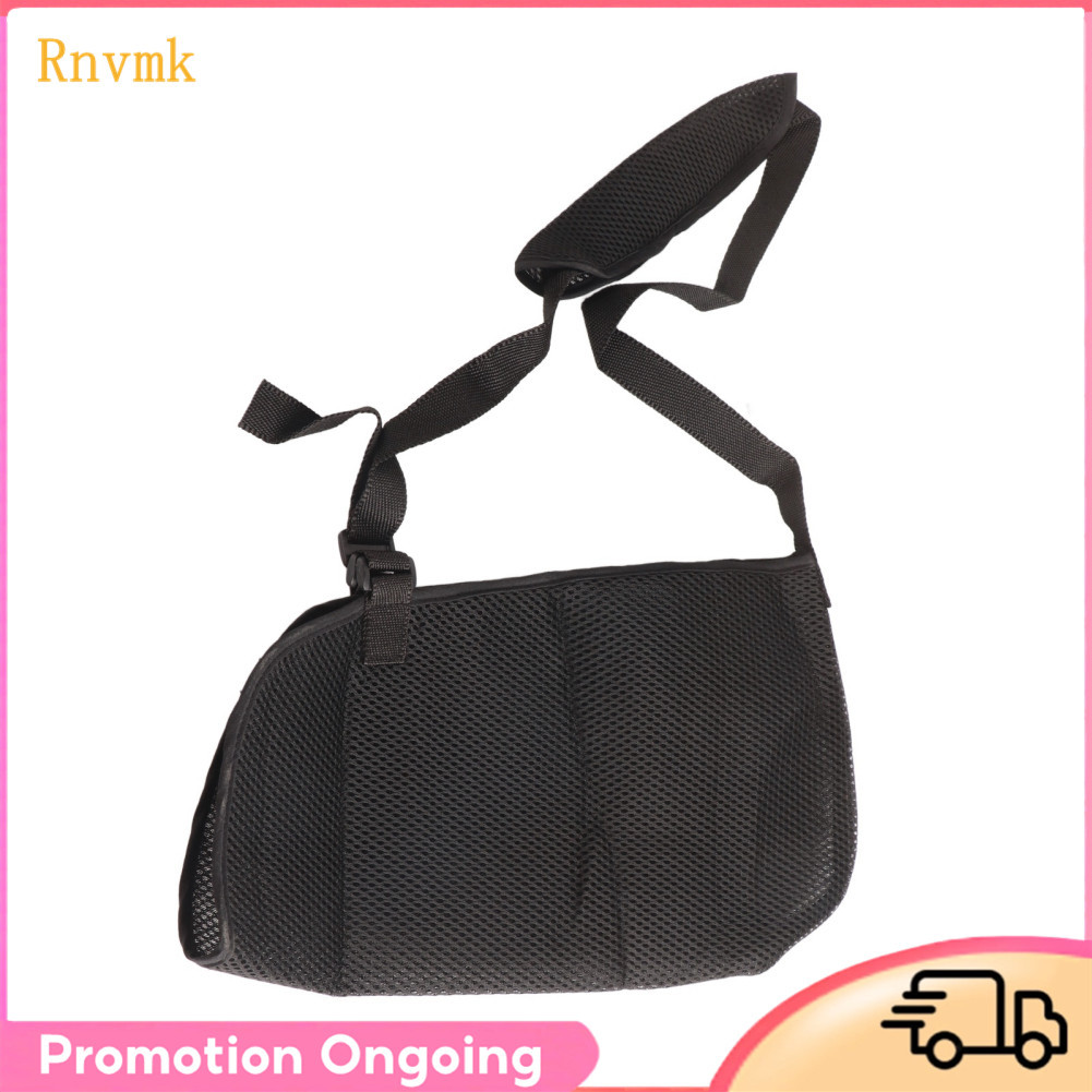 Rnvmk-br Universal Arm Sling Alça de Ombro Ajustável para Adultos Unissex Preto