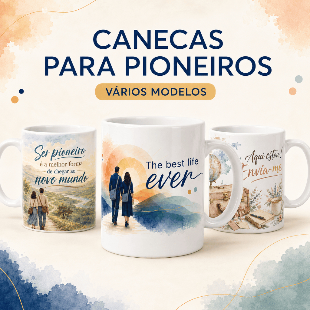 Caneca Pioneiro Regular Personalizada | Presente JW | Testemunhas de Jeová | The Best Life Ever