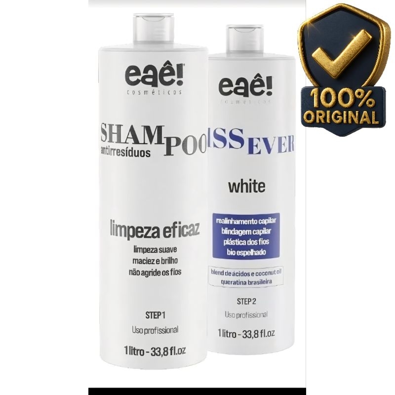 Kit Progressiva Liss ever white 0%formol