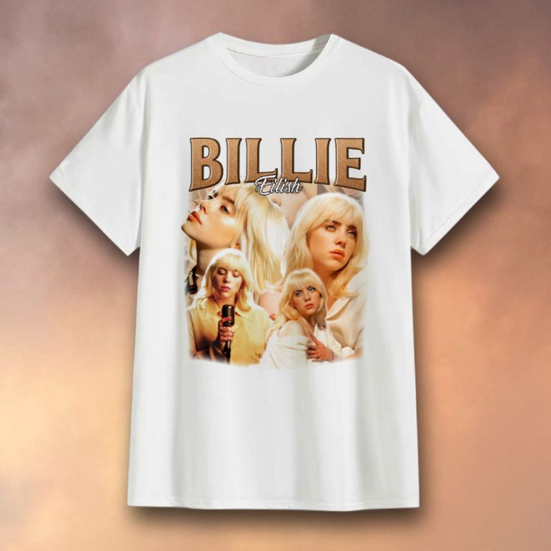 Camiseta Billie Eilish Happier Than Ever