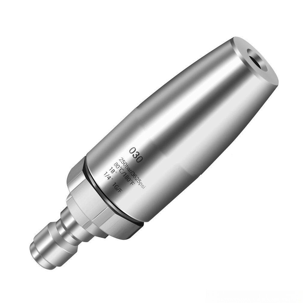 Pressure Washer Turbo Nozzle, Rotating, Suitable for Hot and Cold Water, with 1/4 Quick Connect, Steel 23UB