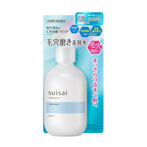 suisai Refining Toner Wipe-Off Blackhead Removing Pore Care Oil Control Facial Toner Japan