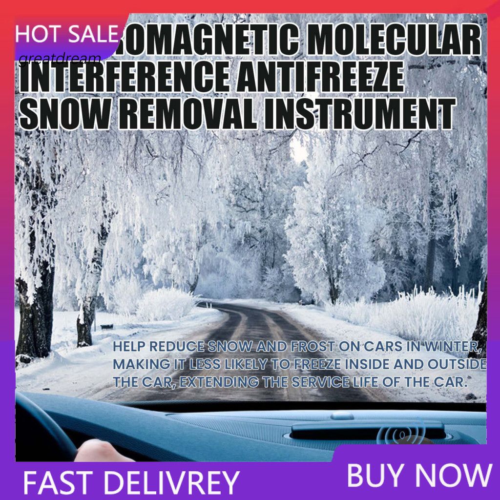 Intelligent Snow Removal Device Efficient Car Window Defroster Cordless Electromagnetic Ice Remover – Fast Windshield