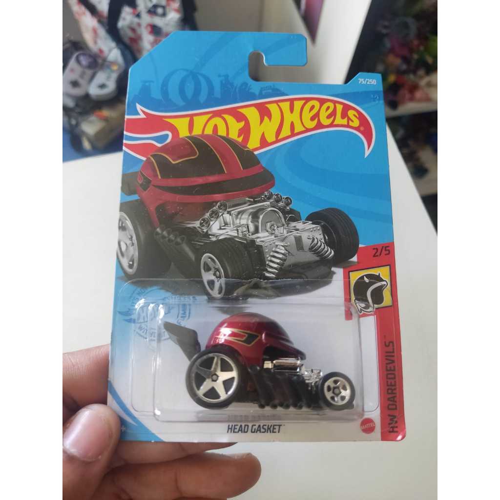 Hot Weels Capacete Head Gasket Hw
